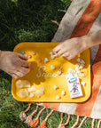 Three Potato Four - Large Tray - Snacks (Mustard Yellow)