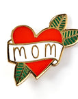 Badge Bomb - Mom Heart Enamel Pin