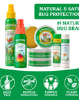 Badger Tick Spray, All Natural Tick Repellent, Deet-Free
