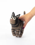 The Winding Road - Toys - Cat - Black and Gray Striped