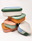 Silicone Bento Box - Reusable Lunch Boxes