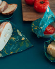 Bee's Wrap - Bread Wrap - Oceans Print