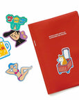 Japanese Retro DieCut Sticker