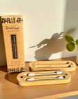 Bamboo Switch - Reusable Bamboo Ear Buds in Case | Christmas Gift Bestseller