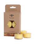 Big Dipper Wax Works - Tea Light Candles – 100% Pure Beeswax – 5 Hour Burn
