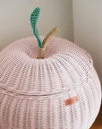 Apple Storage Basket - Pink
