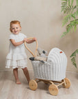 Colette Doll Stroller - White