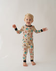 Smiley Check 2 piece PJ's