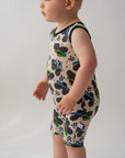 Monster Truck Shorty Tank Romper