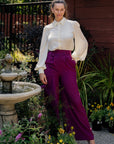 DELICATE FEELINGS WOVEN PANTS