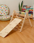 Montessori Indoor Playground | Pikler Triangle & Climbing Arch