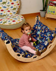 Medium Montessori Climbing Arch/Rocker with Pillow & Ramp Set