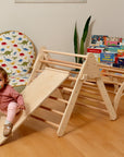 Montessori Indoor Playground | Pikler Triangle & Climbing Arch