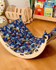 Medium Montessori Climbing Arch/Rocker with Pillow & Ramp Set