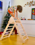 Versatile Montessori Climbing Set with Folding Table and Chair