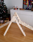Versatile Montessori Climbing Set with Folding Table and Chair