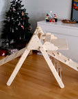 Versatile Montessori Climbing Set with Folding Table and Chair