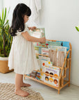 Elena Kids Montessori Bookshelf