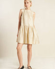 HORIZON HIDEAWAY WOVEN MINI DRESS