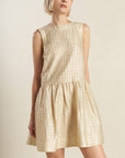 HORIZON HIDEAWAY WOVEN MINI DRESS