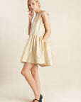 HORIZON HIDEAWAY WOVEN MINI DRESS