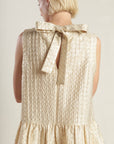 HORIZON HIDEAWAY WOVEN MINI DRESS
