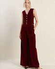 COY CHARM VELVET VEST