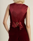 COY CHARM VELVET VEST