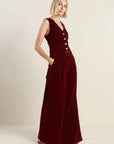 COY CHARM VELVET VEST