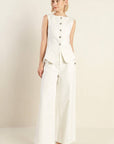 DELICATE HUE WOVEN VEST