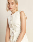 DELICATE HUE WOVEN VEST