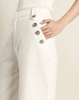 DELICATE HUE WOVEN PANTS