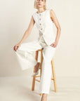 DELICATE HUE WOVEN PANTS