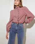 HAVE SOME GRACE WOVEN TOP