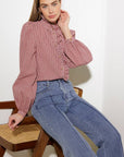HAVE SOME GRACE WOVEN TOP