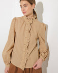 HAVE SOME GRACE WOVEN TOP