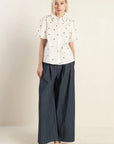 FOREVER DAYDREAMING WOVEN TOP