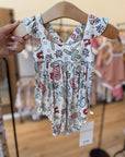 American Rodeo bubble romper