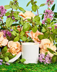 Holy Basil and Rosewater 2-Wick Candle