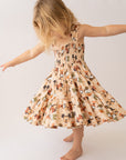 Mick & Friends Shirred Dress