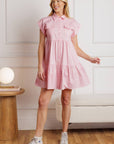COMMON GROUND TWILL MINI DRESS