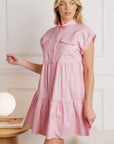 COMMON GROUND TWILL MINI DRESS