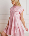 COMMON GROUND TWILL MINI DRESS