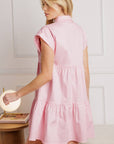 COMMON GROUND TWILL MINI DRESS