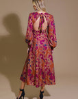FOREVERMORE WOVEN MIDI DRESS