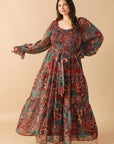 DARLING SENSATION WOVEN MAXI DRESS