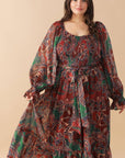 DARLING SENSATION WOVEN MAXI DRESS