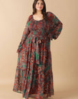 DARLING SENSATION WOVEN MAXI DRESS