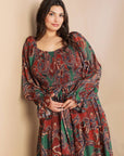 DARLING SENSATION WOVEN MAXI DRESS
