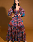 DARLING SENSATION WOVEN MAXI DRESS
